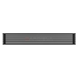 Arbiola Gorizont Ritmo H 2200-40-06 секций чёрный горизонтальный радиатор c боковым подключением
