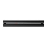Arbiola Gorizont Iris H 1200-42-04 секции черный горизонтальный радиатор c боковым подключением