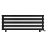 Arbiola Gorizont Ritmo VZ 1750-40-11 секций чёрный горизонтальный радиатор c нижним подключением (на ножках)