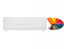 Arbiola Gorizont Liner HZ 2500-36-11 секции цветной горизонтальный радиатор c боковым подключением с ножками