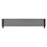 Arbiola Gorizont Compact HZ 2500-63-08 секции черный горизонтальный радиатор c боковым подключением с ножками