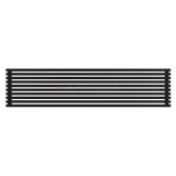 Arbiola Gorizont Ritmo H 2500-40-10 секций чёрный горизонтальный радиатор c боковым подключением
