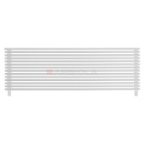 Arbiola Gorizont Compact HZ 2500-63-14 секции белый горизонтальный радиатор c боковым подключением с ножками