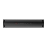 Arbiola Gorizont Iris H 1750-42-07 секции черный горизонтальный радиатор c боковым подключением