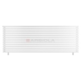 Arbiola Gorizont Ritmo HZ 2500-40-15 секций белый горизонтальный радиатор c боковым подключением (на ножках)