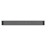 Arbiola Gorizont Ritmo H 2200-40-04 секции чёрный горизонтальный радиатор c боковым подключением
