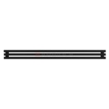 Arbiola Gorizont Ritmo H 2000-40-03 секции чёрный горизонтальный радиатор c боковым подключением