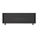 Arbiola Gorizont Liner HZ 2000-36-10 секции черный горизонтальный радиатор c боковым подключением с ножками