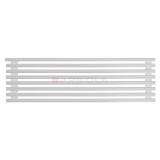 Arbiola Gorizont H 1500-63-08 секции белый горизонтальный радиатор c боковым подключением
