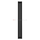 Arbiola Liner H 1750-36-03 секции черный вертикальный радиатор c боковым подключением