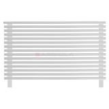 Arbiola Gorizont Compact HZ 1200-63-15 секции белый горизонтальный радиатор c боковым подключением с ножками