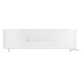 Arbiola Gorizont Ritmo VZ 2200-40-10 секций белый горизонтальный радиатор c нижним подключением (на ножках)