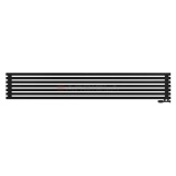 Arbiola Ritmo Gorizont V 2500-40-07 секций чёрный горизонтальный радиатор c нижним подключением