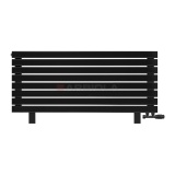 Arbiola Gorizont Liner VZ 1250-63-08 секции черный горизонтальный радиатор c нижним подключением с ножками