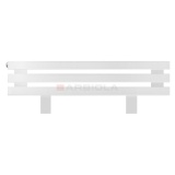 Arbiola Gorizont Ritmo HZ 1000-40-03 секции белый горизонтальный радиатор c боковым подключением (на ножках)