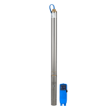Aquario ASP1.5С-120-75(P) скважинный насос (встр.конд, каб.1,5м)