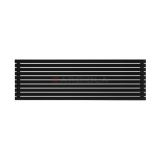 Arbiola Gorizont Liner H 2000-36-10 секции черный горизонтальный радиатор c боковым подключением