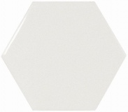 Equipe Scale Hexagon White 10,7х12,4 см Настенная плитка