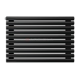 Arbiola Gorizont Iris H 1000-42-10 секции черный горизонтальный радиатор c боковым подключением