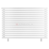 Arbiola Gorizont Ritmo HZ 1250-40-15 секций белый горизонтальный радиатор c боковым подключением (на ножках)