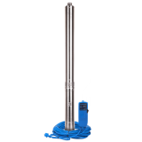 Aquario ASP1,8E-100-90(P) скважинный насос (встр.конд, каб.100м)