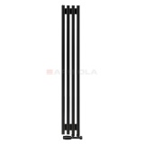 Arbiola Compact V 1250-63-04 секции черный вертикальный радиатор c нижним подключением