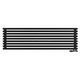 Arbiola Ritmo Gorizont V 1500-40-09 секций чёрный горизонтальный радиатор c нижним подключением