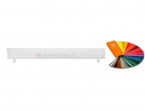 Arbiola Gorizont Liner HZ 2500-63-04 секции цветной горизонтальный радиатор c боковым подключением с ножками