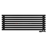 Arbiola Ritmo Gorizont V 1200-40-08 секций чёрный горизонтальный радиатор c нижним подключением