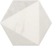 Equipe Carrara Hexagon Peak 17,5х20 см Напольная плитка