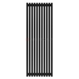  Arbiola Ritmo H 1800-40-11 секции черный вертикальный радиатор c боковым подключением