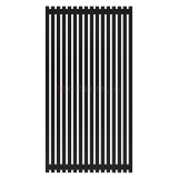 Arbiola Ritmo H 1500-40-16 секции черный вертикальный радиатор c боковым подключением