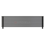 Arbiola Gorizont Compact HZ 2500-63-12 секции черный горизонтальный радиатор c боковым подключением с ножками