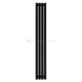 Arbiola Mono H 1750-60-04 секции черный вертикальный радиатор c боковым подключением