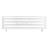 Arbiola Gorizont Ritmo HZ 2000-40-09 секций белый горизонтальный радиатор c боковым подключением (на ножках)