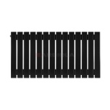 Arbiola Liner H 500-36-14 секции черный вертикальный радиатор c боковым подключением