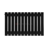 Arbiola Liner H 500-36-12 секции черный вертикальный радиатор c боковым подключением