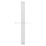 Arbiola Compact H 2200-63-04 секции белый вертикальный радиатор c боковым подключением