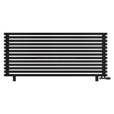 Arbiola Gorizont Ritmo VZ 1800-40-13 секций чёрный горизонтальный радиатор c нижним подключением (на ножках)