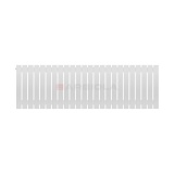 Arbiola Mono H 600-60-24 секции белый вертикальный радиатор c боковым подключением
