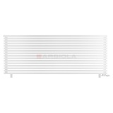 Arbiola Gorizont Ritmo VZ 2500-40-16 секций белый горизонтальный радиатор c нижним подключением (на ножках)