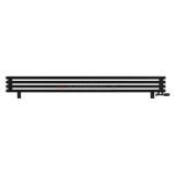 Arbiola Gorizont Ritmo VZ 2200-40-04 секции чёрный горизонтальный радиатор c нижним подключением (на ножках)