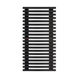 Arbiola Gorizont Compact H 500-63-20 секции черный горизонтальный радиатор c боковым подключением