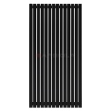 Arbiola Mono H 1750-60-14 секции черный вертикальный радиатор c боковым подключением