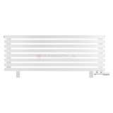 Arbiola Gorizont Ritmo VZ 1250-40-08 секций белый горизонтальный радиатор c нижним подключением (на ножках)