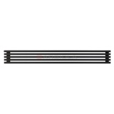 Arbiola Gorizont Compact H 1750-63-05 секции черный горизонтальный радиатор c боковым подключением