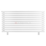 Arbiola Gorizont Ritmo HZ 1250-40-11 секций белый горизонтальный радиатор c боковым подключением (на ножках)