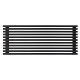 Arbiola Gorizont Compact H 1200-63-11 секции черный горизонтальный радиатор c боковым подключением