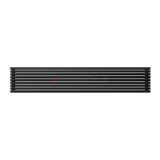 Arbiola Gorizont Iris H 2500-42-09 секции черный горизонтальный радиатор c боковым подключением