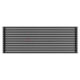 Arbiola Gorizont Ritmo H 2500-40-15 секций чёрный горизонтальный радиатор c боковым подключением